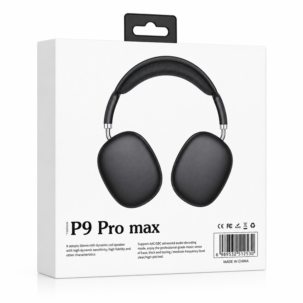 P9 Pro Max Wireless Bluetooth Headphones